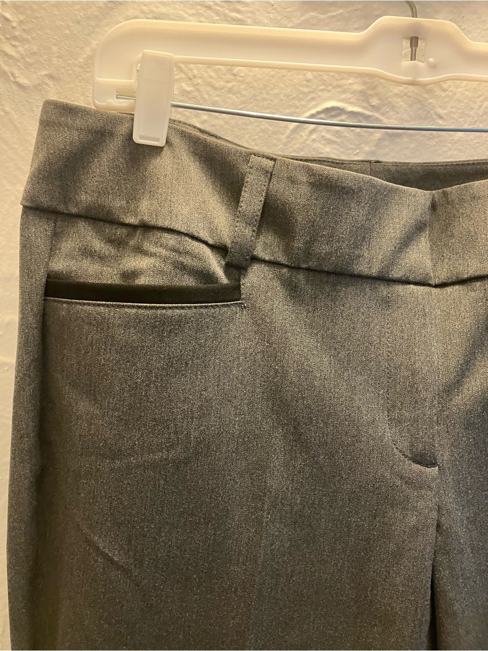 New York & Company Gray and Black Two-Piece Blazer and Pants Suit - Picture 9 of 9